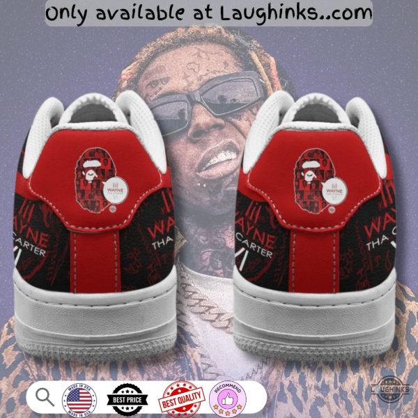 lil wayne tha carter vi young money custom 3d air force 1 sneakers shoes