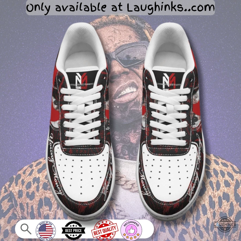 Lil Wayne Tha Carter Vi Young Money Custom 3D Air Force 1 Sneakers Shoes 5 Lil Wayne Tha Carter VI Young Money Custom 3D Air Force 1 Sneakers Shoes