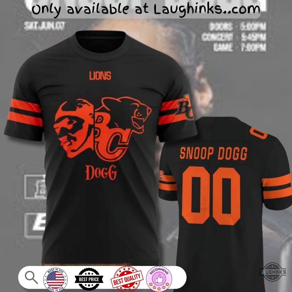 Bc Lions 2025 Snoop Dogg Concert Kickoff Collections Football Jersey Shirt Custom Name And Number 7 BC Lions 2025 Snoop Dogg Concert Kickoff Collections Football Jersey Shirt Custom Name and Number