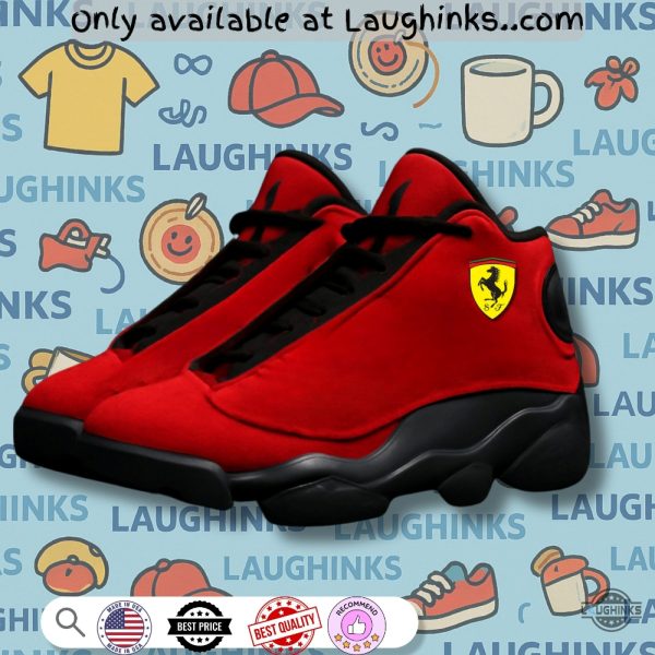ferrari f1 custom air jordan 13 3d sneakers shoes