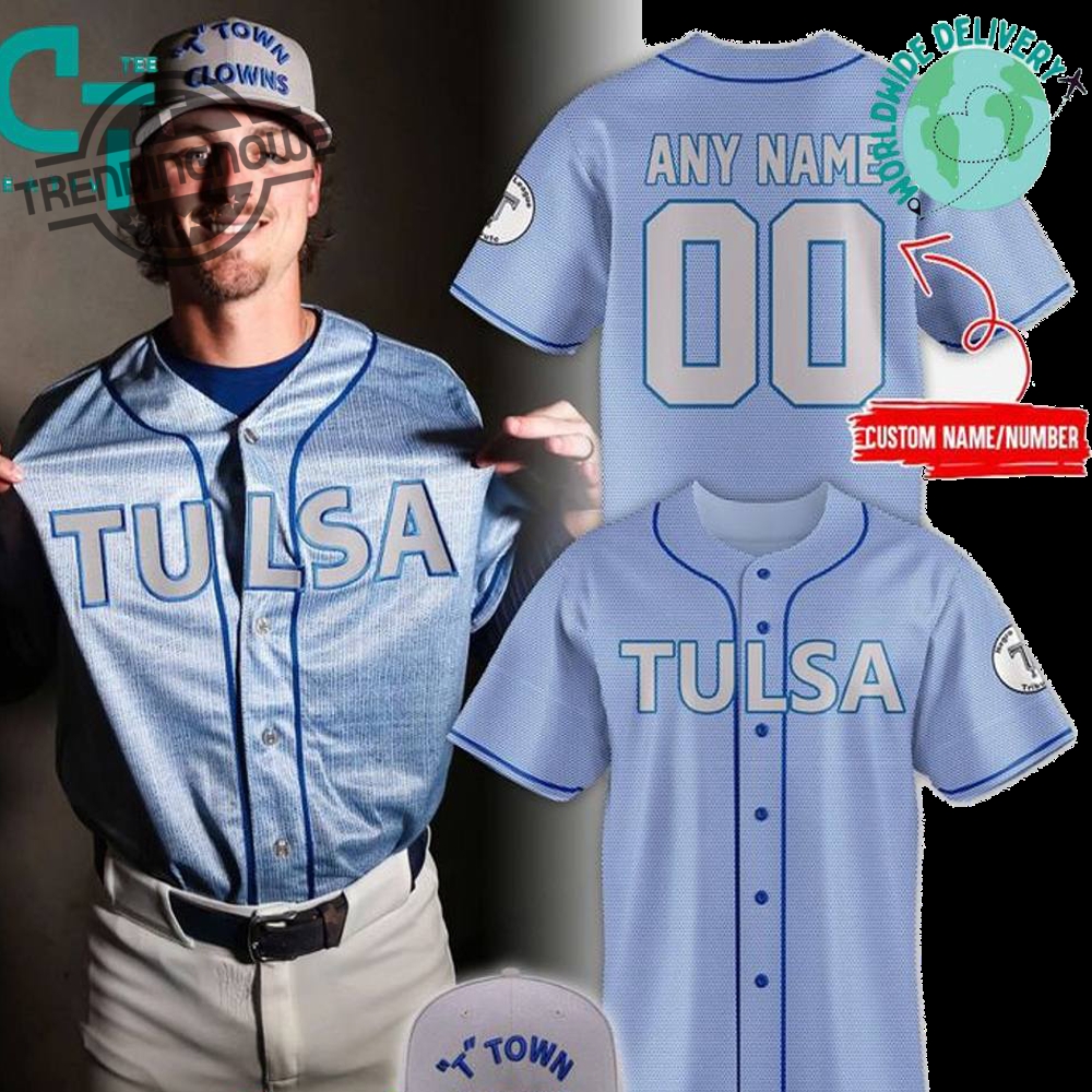 Tulsa Drillers 2025 T Town Clowns Jersey trendingnowe 1