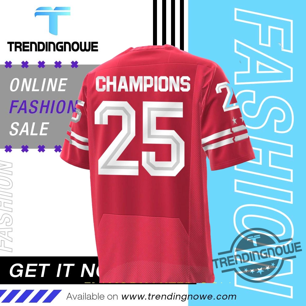 Dc Defenders 2025 Ufl Champions Football Jersey trendingnowe 1