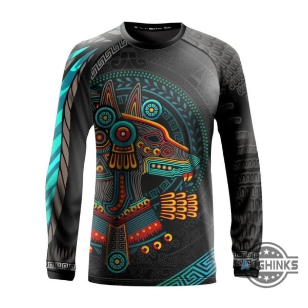 moto x enduro mexico and prehispanic xolo jersey compression shirt
