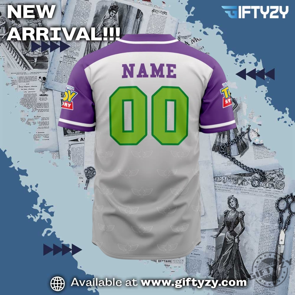 Lightyear Toy Story Disney Personalized Baseball Jersey 4 Lightyear Toy Story Disney Personalized Baseball Jersey
