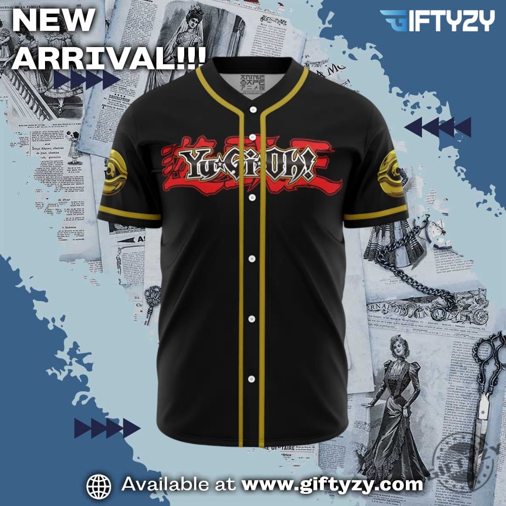 NFL, anime Jersey gift for fan 27 Millennium Eye Yugioh Personalized Baseball Jersey