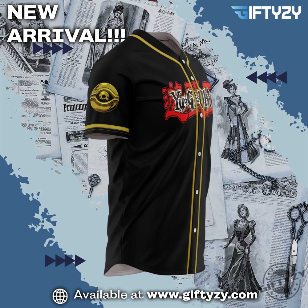 Millennium Eye Yugioh Personalized Baseball Jersey 7 Millennium Eye Yugioh Personalized Baseball Jersey