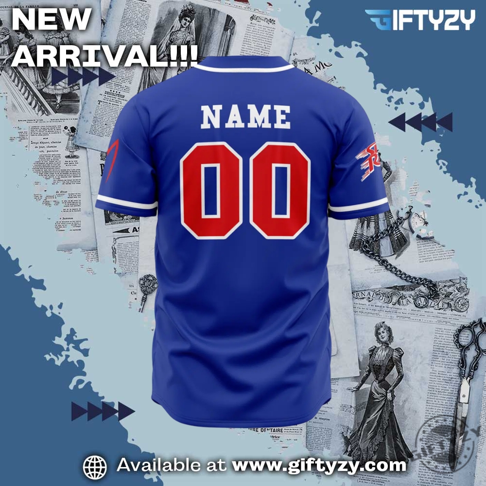 Racer Motors Speed Personalized Baseball Jersey 4 Racer Motors Speed Personalized Baseball Jersey
