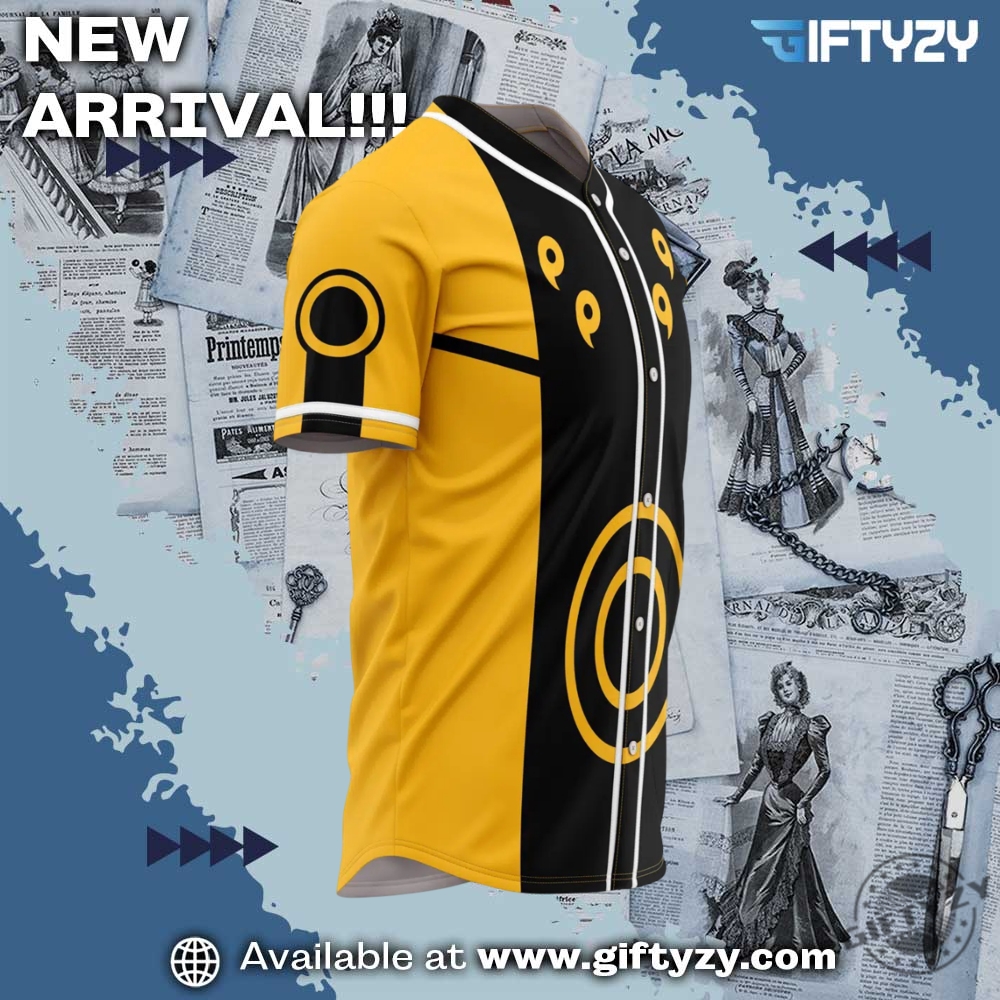 Sage Of 6 Paths Shippuden Personalized Baseball Jersey 4 Sage of 6 Paths Shippuden Personalized Baseball Jersey