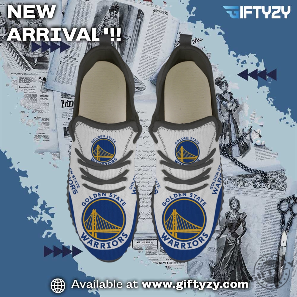 Nba Golden State Warriors Sneakers Big Logo Yeezy Shoes 5 NBA Golden State Warriors Sneakers Big Logo Yeezy Shoes