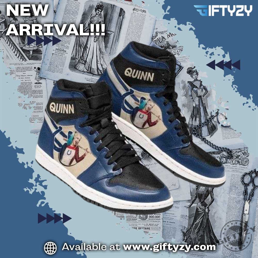 Shoes for fan NFL and NBA 6 Indianapolis Colts Nfl X Harley Quinn Jd1 Boot Sneakers Shoes