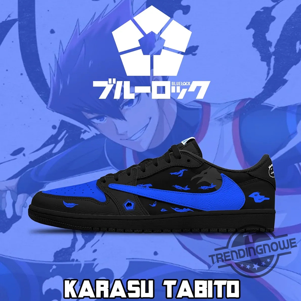 Blue Lock Karasu Tabito Ts Sneakers 5 Blue Lock Karasu Tabito TS Sneakers