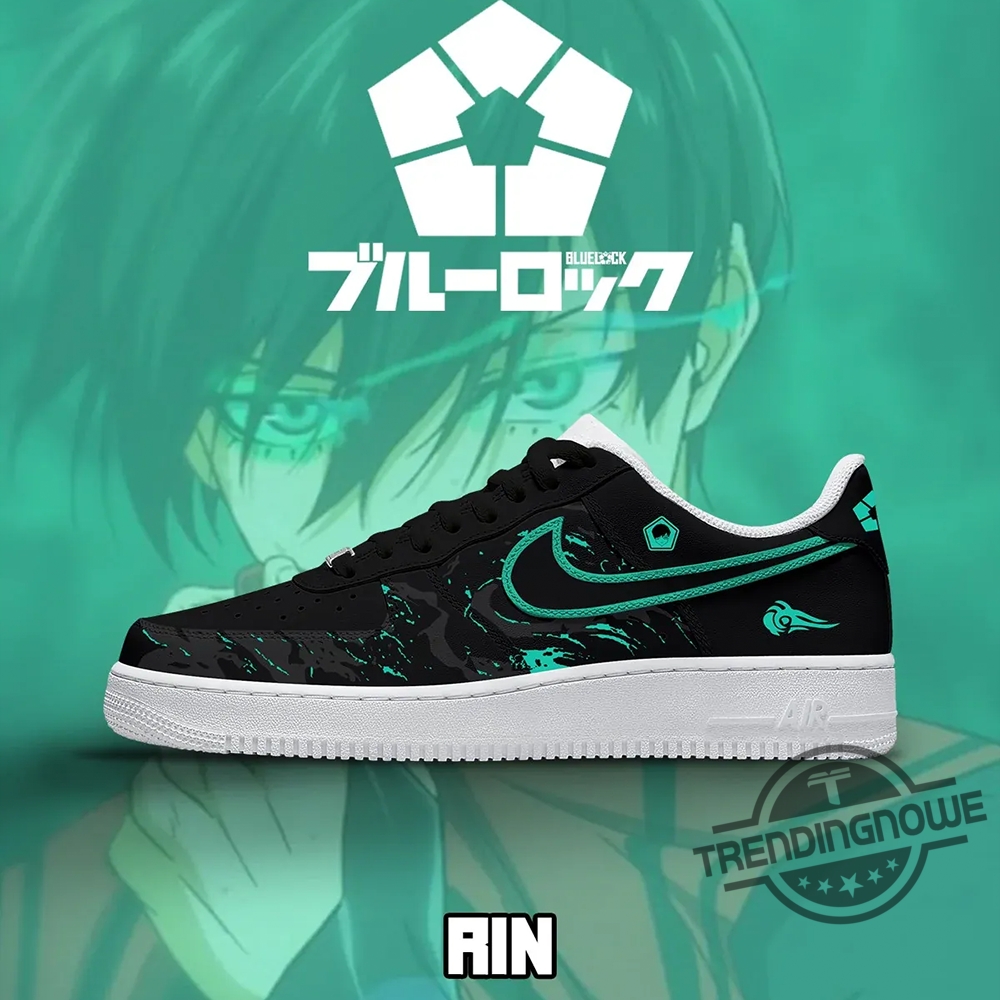 Blue Lock Rin Itoshi Air Force 1 Sneakers 5 Blue Lock Rin Itoshi Air Force 1 Sneakers