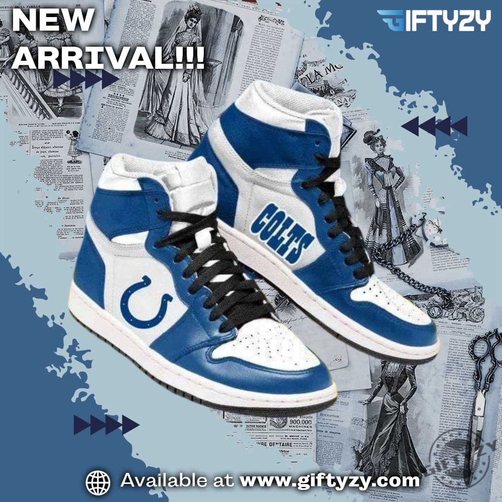 Shoes for fan NFL and NBA 16 Nfl Indianapolis Colts 1 Jd1 Boot Sneakers Shoes