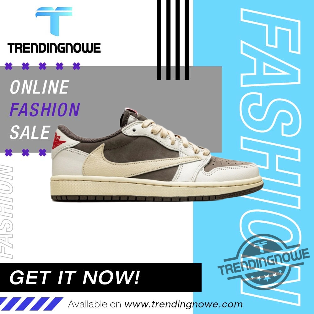 Jordan Travis Scott Air Jordan 1 Og Sneakers trendingnowe 2