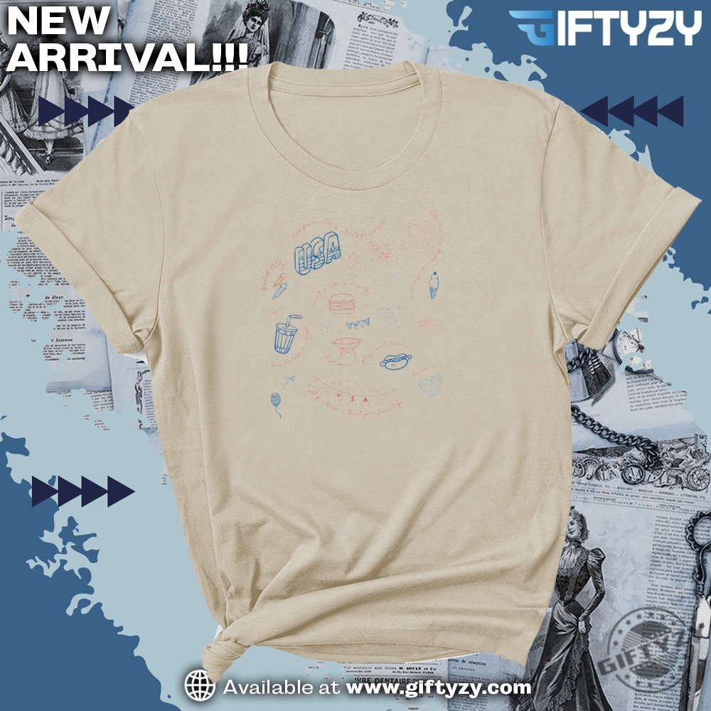 Liberal Fourth Of July Doodle Secret Subtle Message American Fourth Of July Shirt 4 Liberal Fourth of July Doodle Secret Subtle Message American Fourth of July shirt