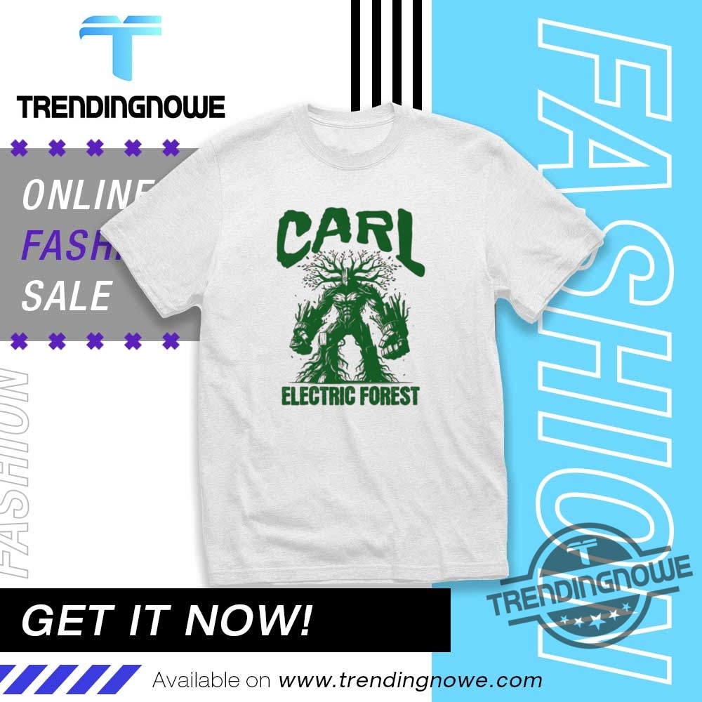"Top 5 Trendy Band and Statement Tees You Need Now" 11 Carl Electric Forest Shirt
