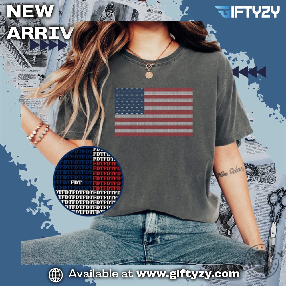 Stars Stripes And Equal Rights Shirt 20 Subtle Fdt American Flag Tee Retro 4Th Of July Shirt