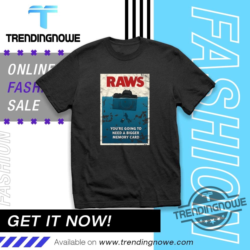 "Top 5 Trendy Band and Statement Tees You Need Now" 13 Raws Youre Going To Need A Bigger Memory Card Shirt