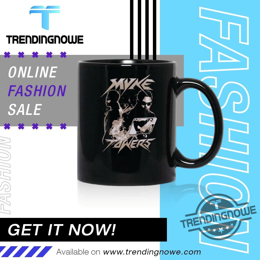 Myke Towers Fire Collage Shirt 11 Myke Towers Fire Collage Shirt