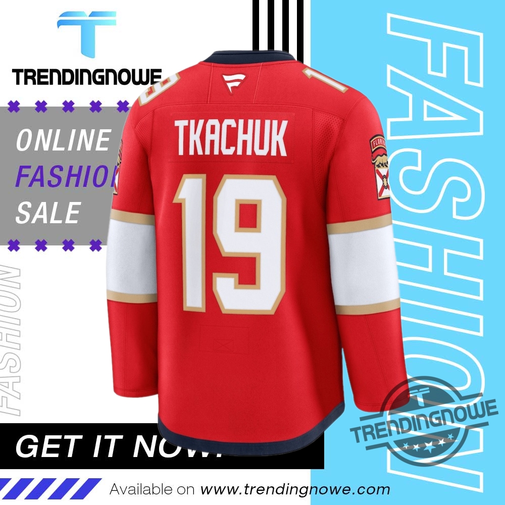 "Celebrate the Panthers: 2025 Stanley Cup Champions Gear and Apparel" 2 Matthew Tkachuk Florida Panthers 2025 Stanley Cup Champions Jersey