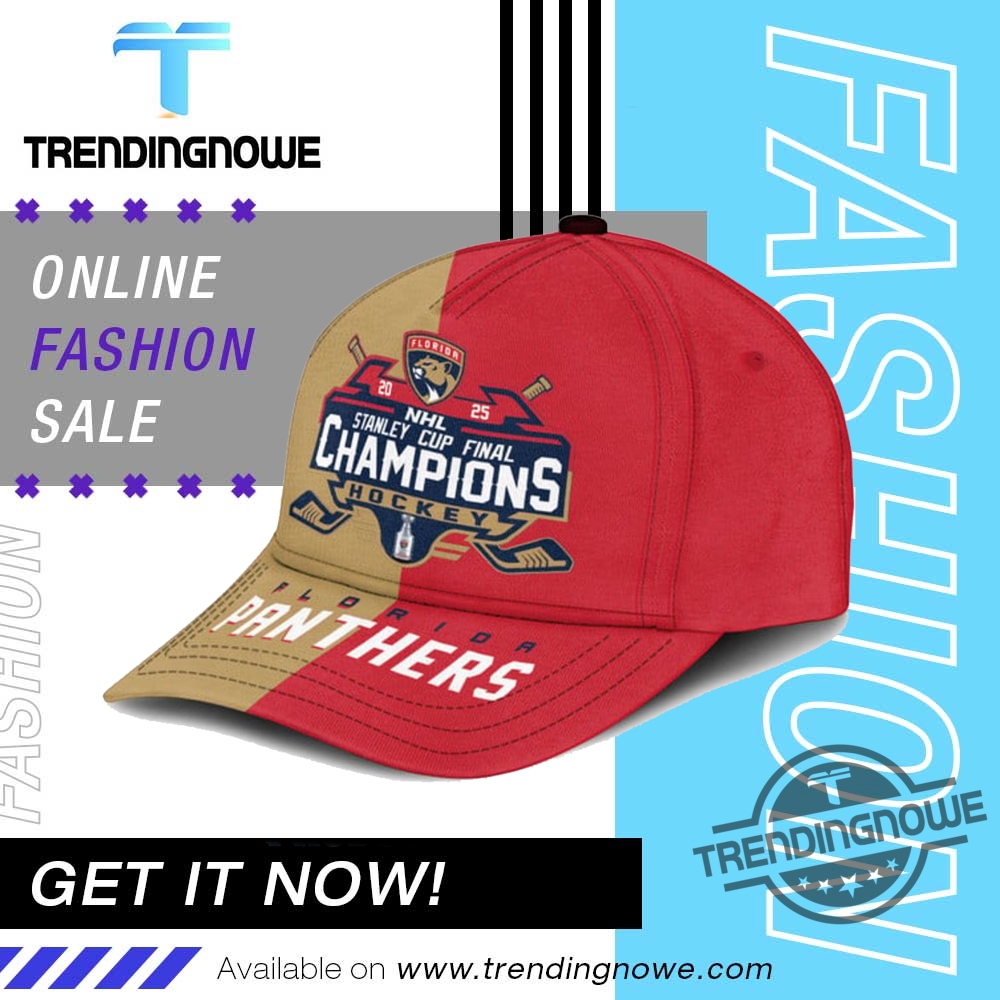 Florida Panthers Nhl 2025 Stanley Cup Champions Cap 8 Florida Panthers NHL 2025 Stanley Cup Champions Cap