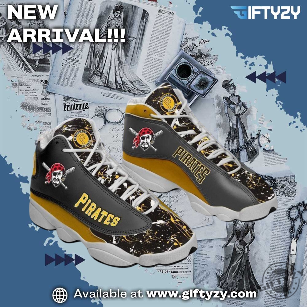 Air Jodan J13 Sneaker Shoes For Everyone 13 Mlb Pittsburgh Pirates Football Teams Logo Jd13 Sneakers Shoes
