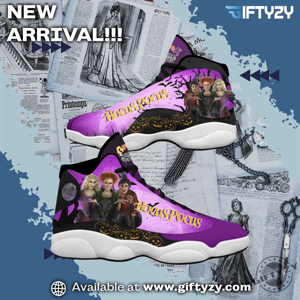 Air Jodan J13 Sneaker Shoes For Everyone 19 Hocus Pocus Halloween Air Jodan J13 Sport Sneaker Shoes
