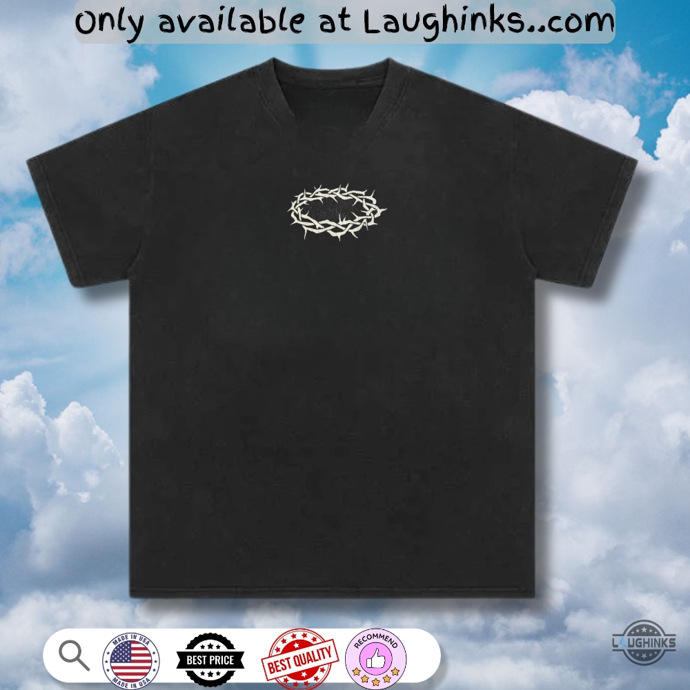 Yeshua Jesus Crown Of Thorns Eternal Union Double Sided Christian Shirt 2 Yeshua Jesus Crown Of Thorns Eternal Union Double Sided Christian Shirt