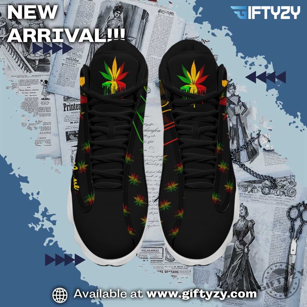 420 Weed Cannabis Psychedelic Marijuana Lover Personalized Jordan 13 Shoes 3 420 Weed Cannabis Psychedelic Marijuana Lover Personalized Jordan 13 Shoes