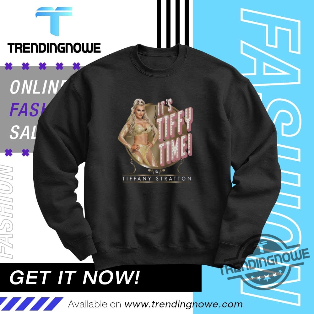 500 Level Black Tiffany Stratton Its Tiffy Time Shirt 10 500 Level Black Tiffany Stratton Its Tiffy Time Shirt