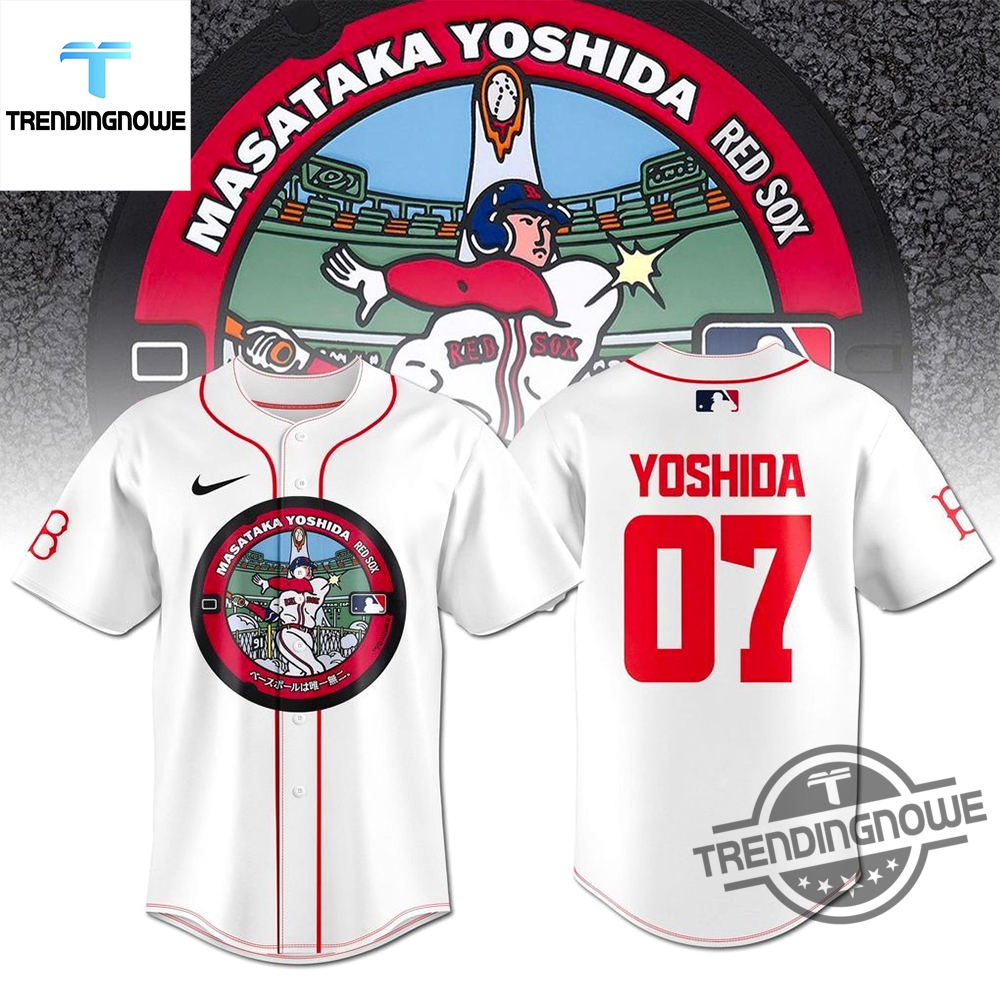 "Top 5 Japan Rising Stars MLB Jerseys: 2025 Collection Revealed" 2 Boston Red Sox Japan Rising Stars Masataka Yoshida 2025 Jersey