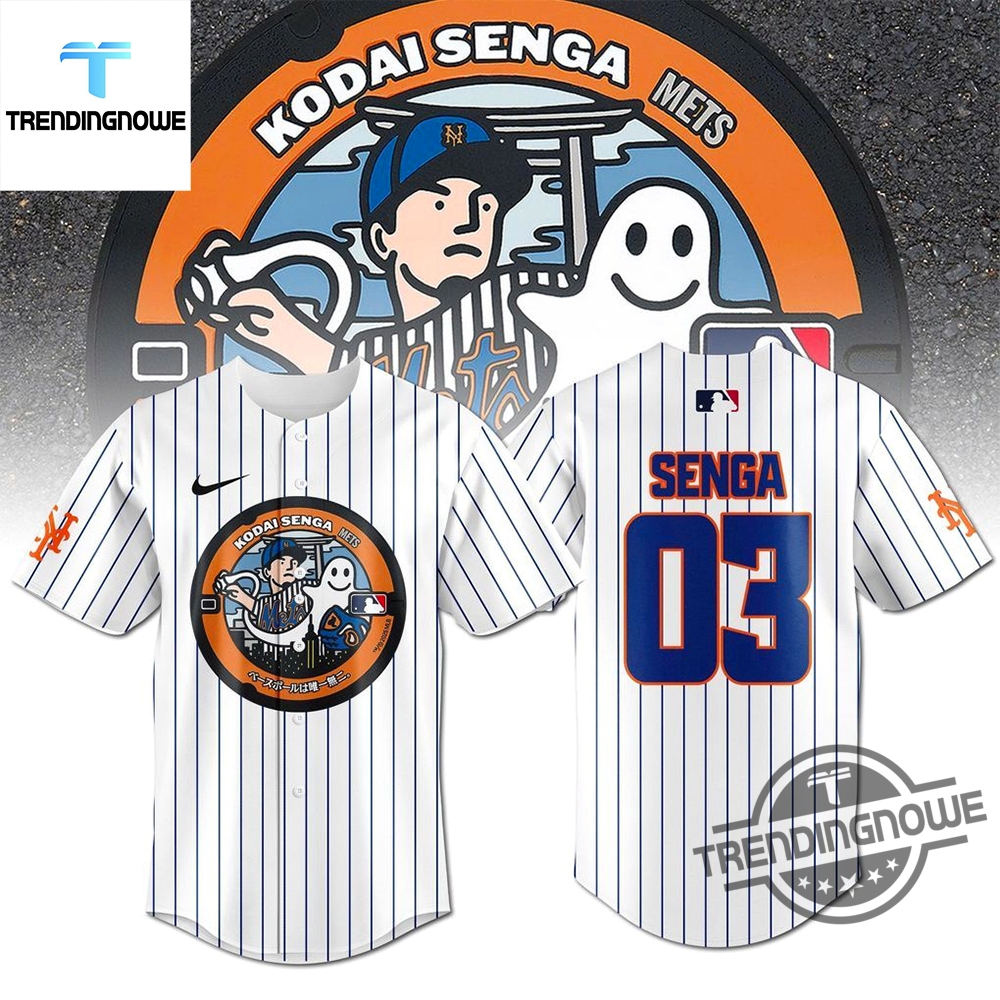 "Top 5 Japan Rising Stars MLB Jerseys: 2025 Collection Revealed" 6 New York Mets Japan Rising Stars Kodai Senga 2025 Jersey
