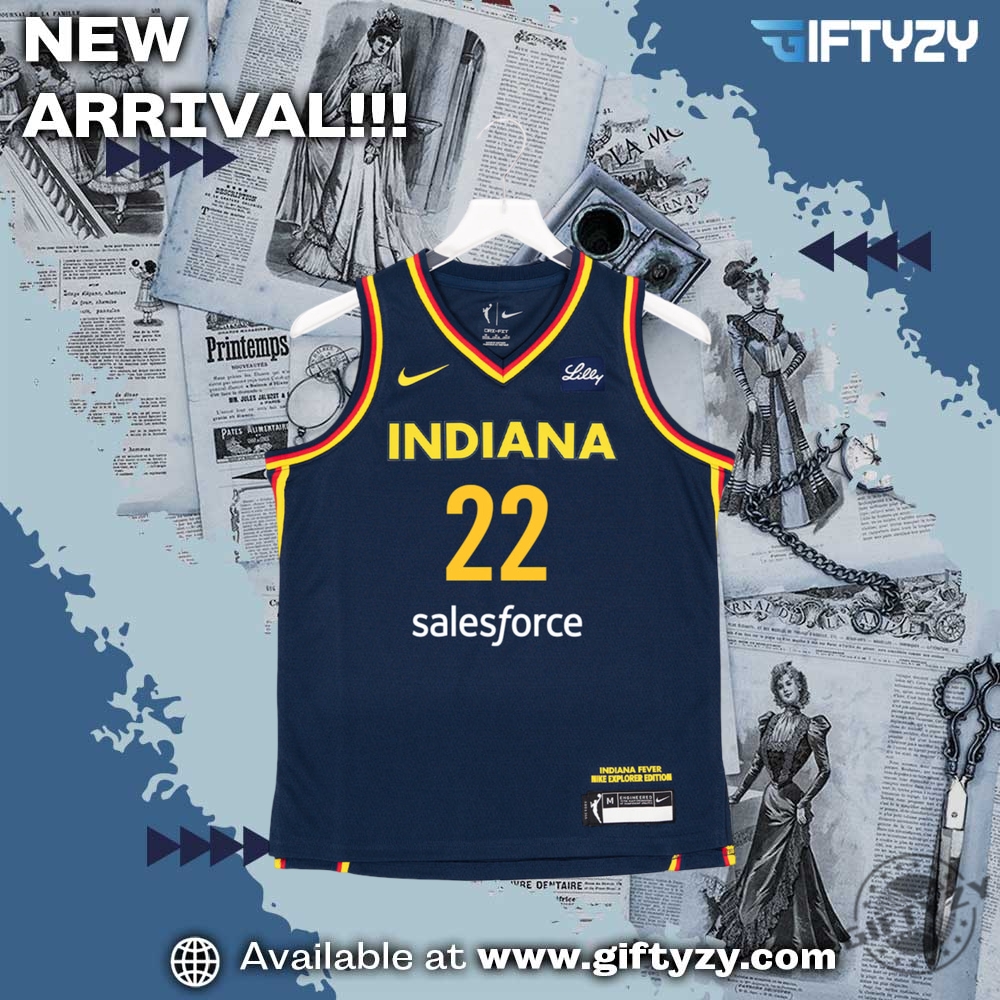 Indiana Fever Sophie Cunningham jersey, MLB team jersey for fan 3 Wnba Indiana Fever 22 Caitlin Clark Jersey