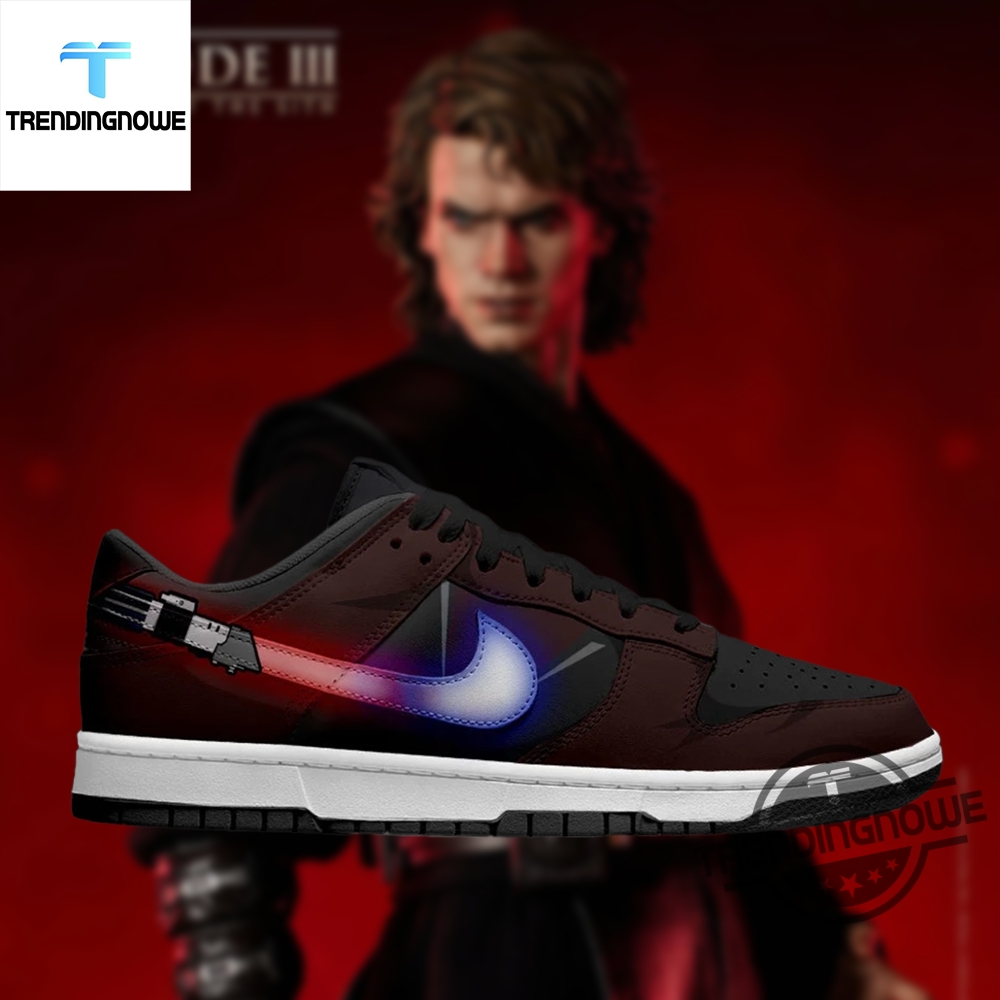 Star Wars Anakin Skywalker Dunk Low Shoes Jedi Knight Inspired Sneakers 6 Star Wars Anakin Skywalker Dunk Low Shoes Jedi Knight Inspired Sneakers