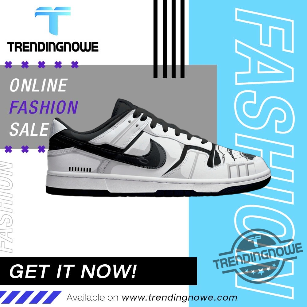 "Discover Iconic Star Wars Dunk Low Shoes: Darth Vader to Yoda" 8 Star Wars Stormtrooper Dunk Low Shoes Galactic Soldierinspired Sneakers