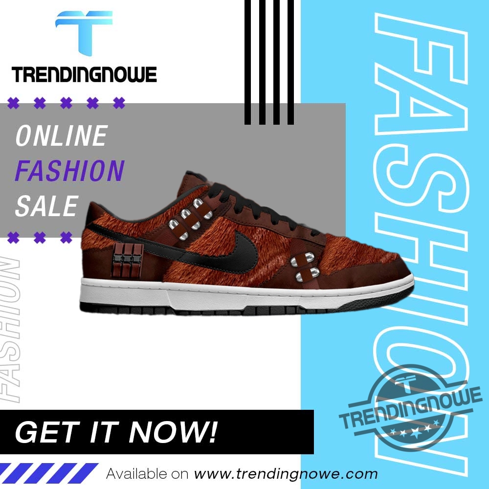 Star Wars Chewbacca Dunk Low Shoes Wookiee Inspired Sneaker Design 7 Star Wars Chewbacca Dunk Low Shoes Wookiee Inspired Sneaker Design