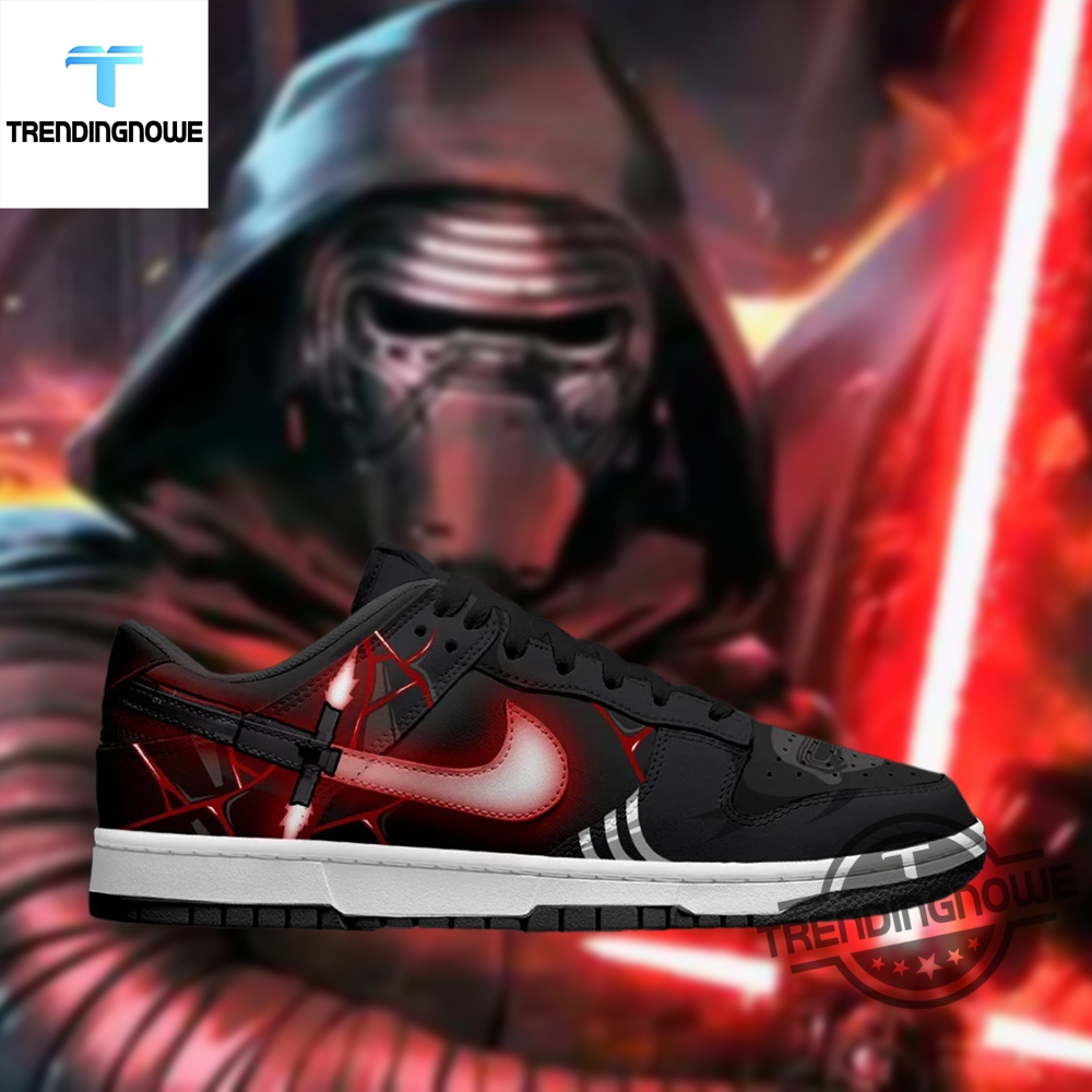 "Discover Iconic Star Wars Dunk Low Shoes: Darth Vader to Yoda" 11 Star Wars Kylo Ren Dunk Low Shoes Dark Side Inspired Sneaker Design