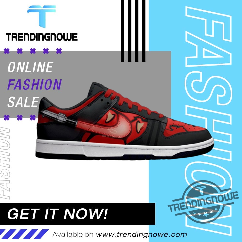 Star Wars Darth Maul Dunk Low Shoes Fiery Sith Warrior Sneaker 7 Star Wars Darth Maul Dunk Low Shoes Fiery Sith Warrior Sneaker