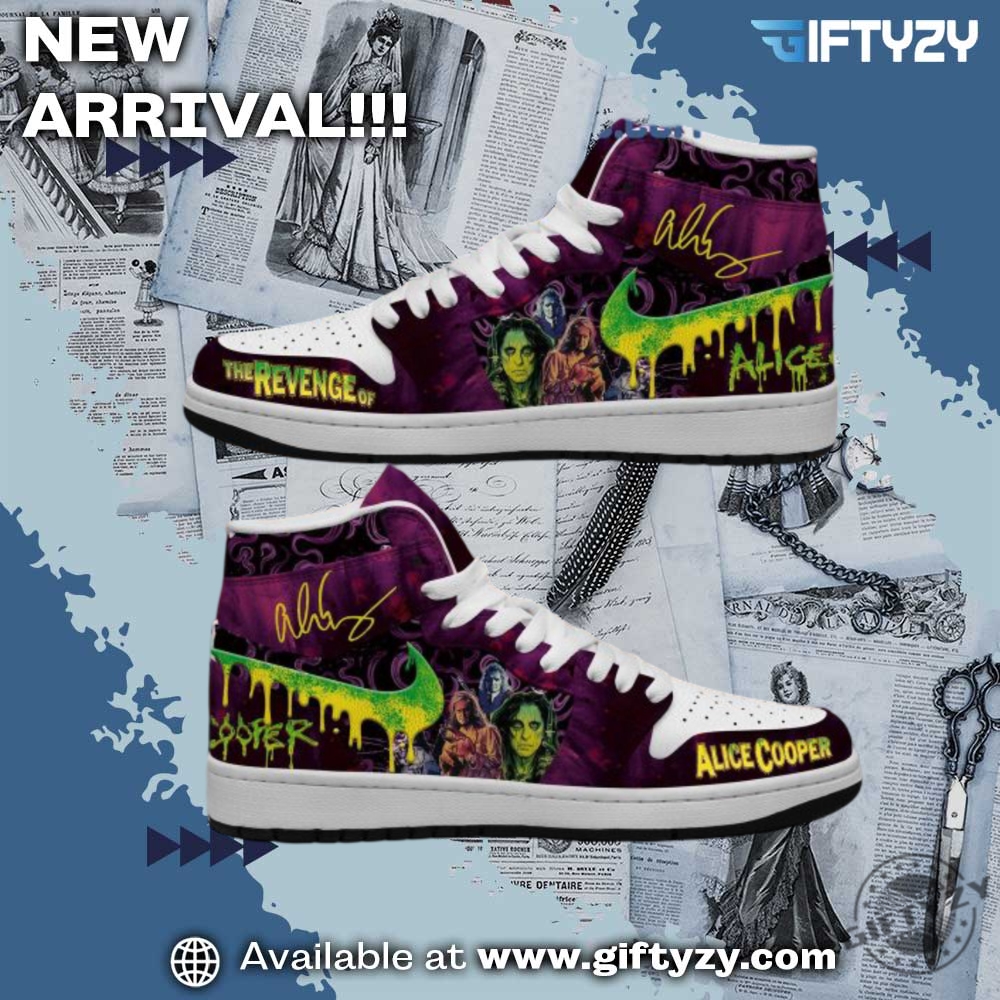 America Sneakers Shoes 3 Alice Cooper Music The Revenge Of Air Jordan 1 Shoes