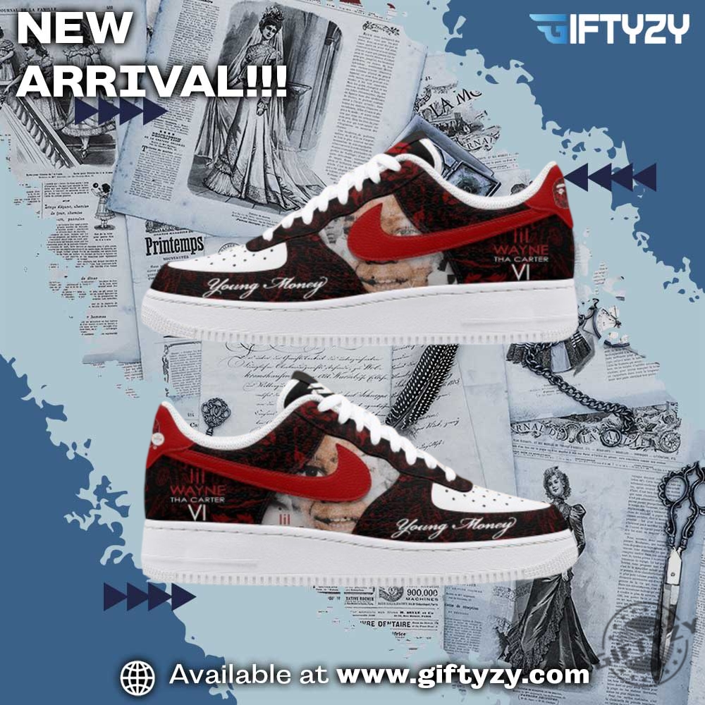 America Sneakers Shoes 4 Lil Wayne Rapper Music Tha Carter Vi Young Money Air Force 1 Shoes