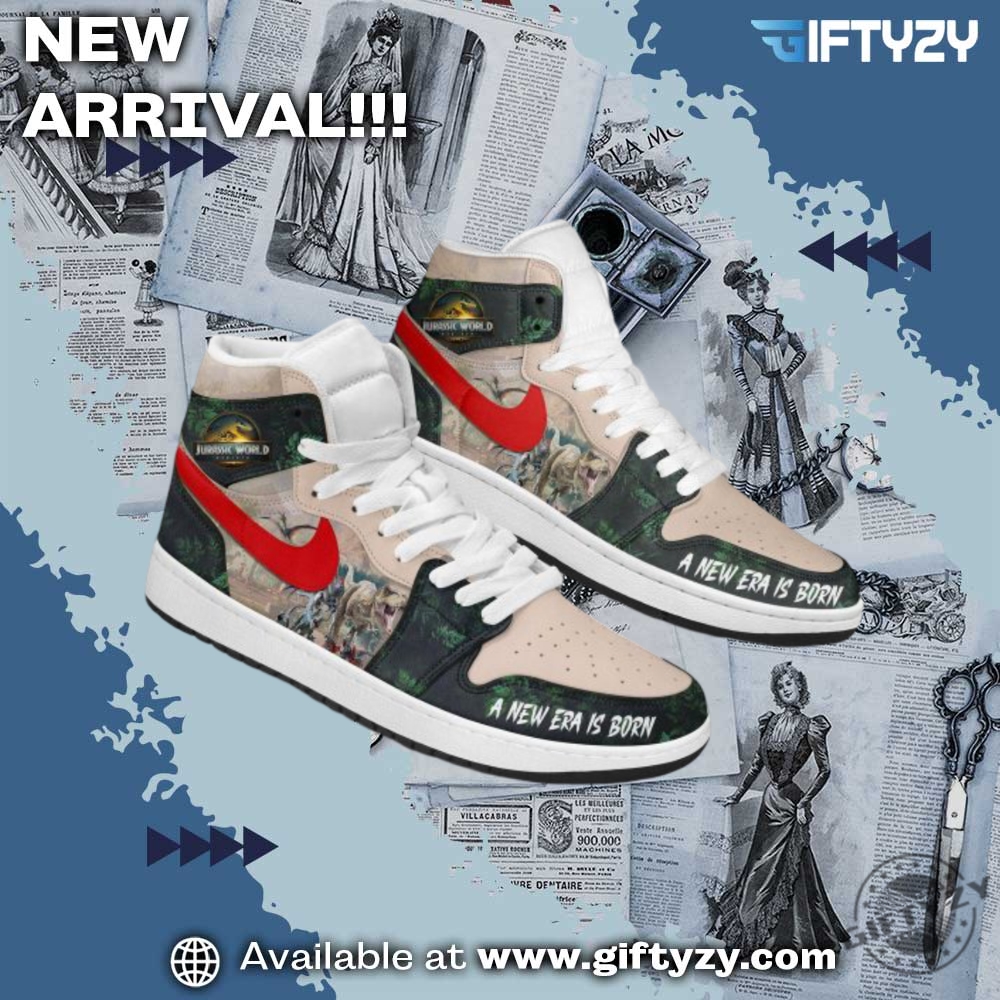 Jurassic World A New Era Is Born Movie Air Jordan 1 Shoes 3 Jurassic World A New Era Is Born Movie Air Jordan 1 Shoes