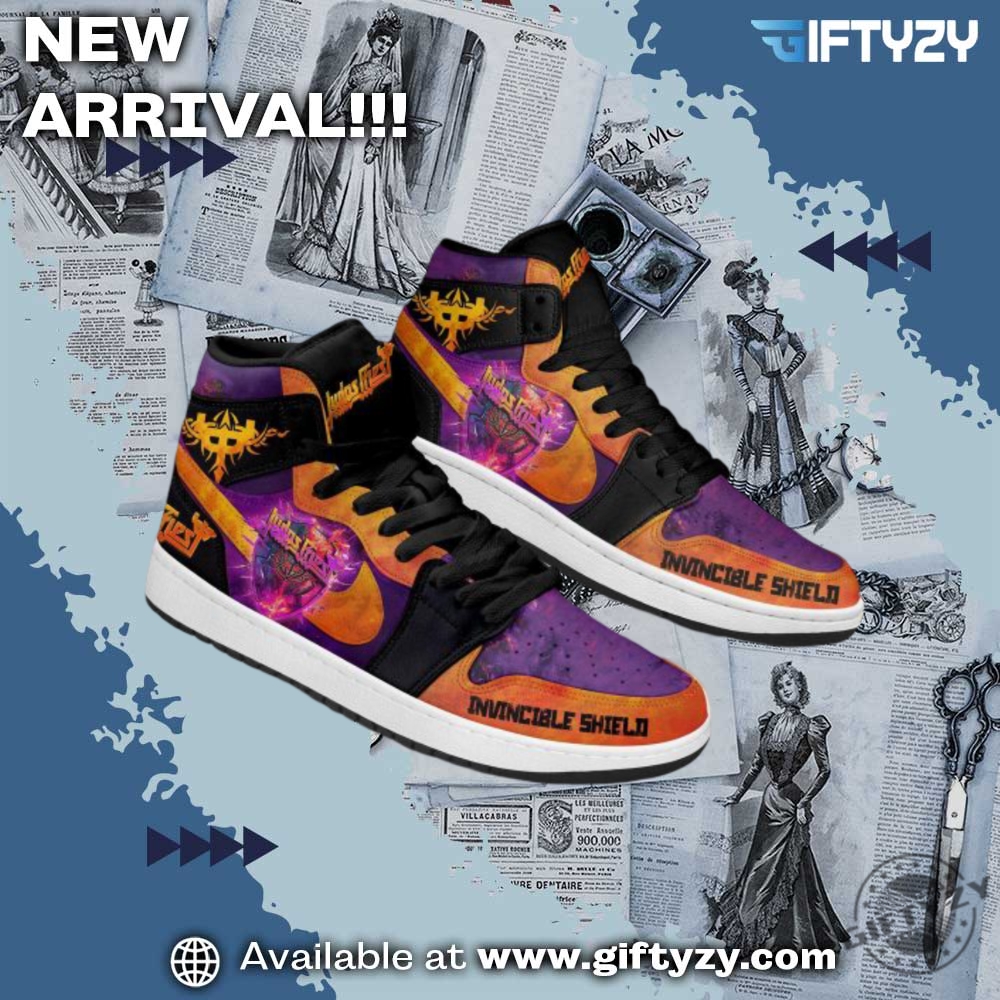 Judas Priest Invicible Shield Music Air Jordan 1 Shoes 4 Judas Priest Invicible Shield Music Air Jordan 1 Shoes