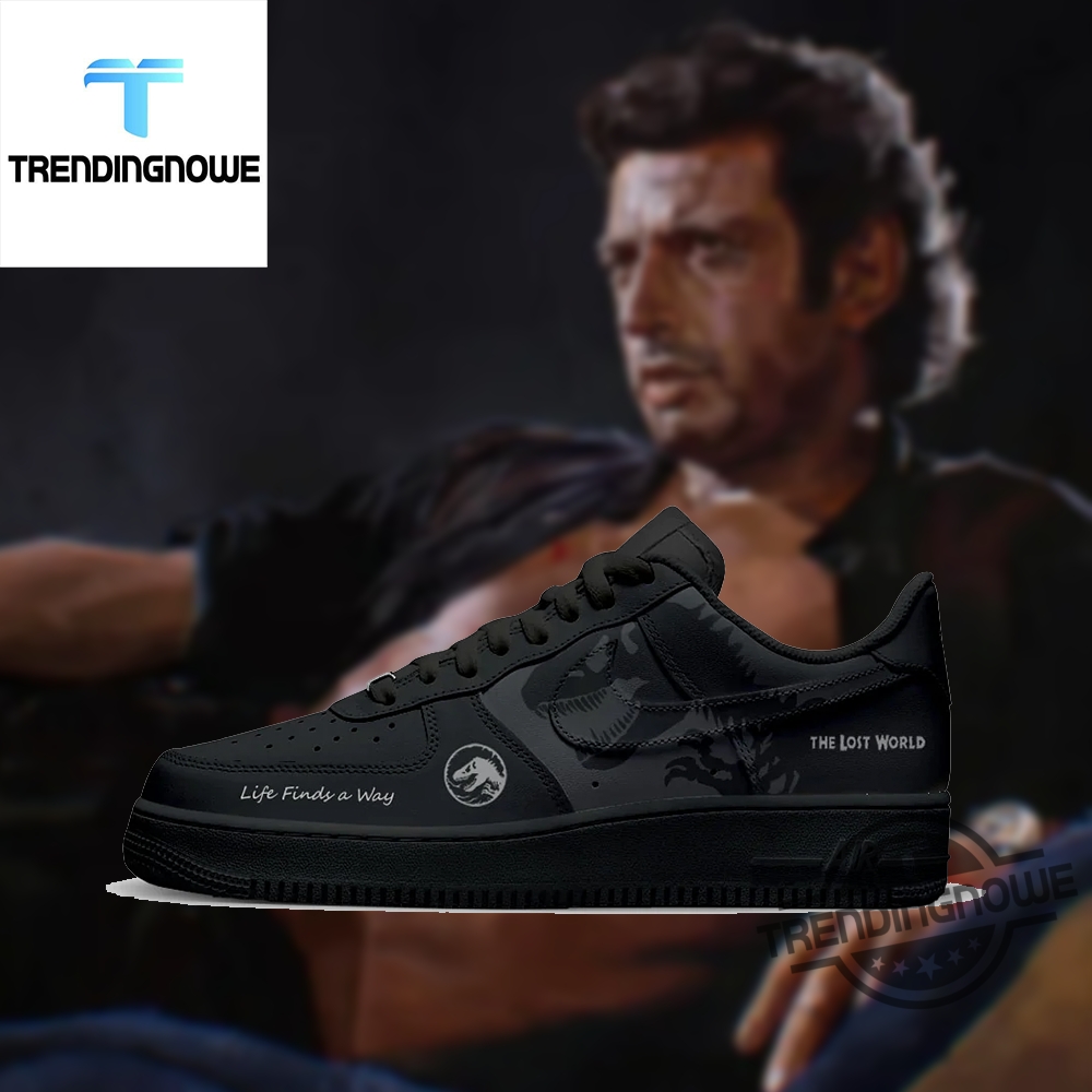 "Unique Crocs and Jerseys: Celebrate in Style with Iconic Apparel" 11 Jurassic World Dr Ian Malcolm Air Force 1 Sneakers