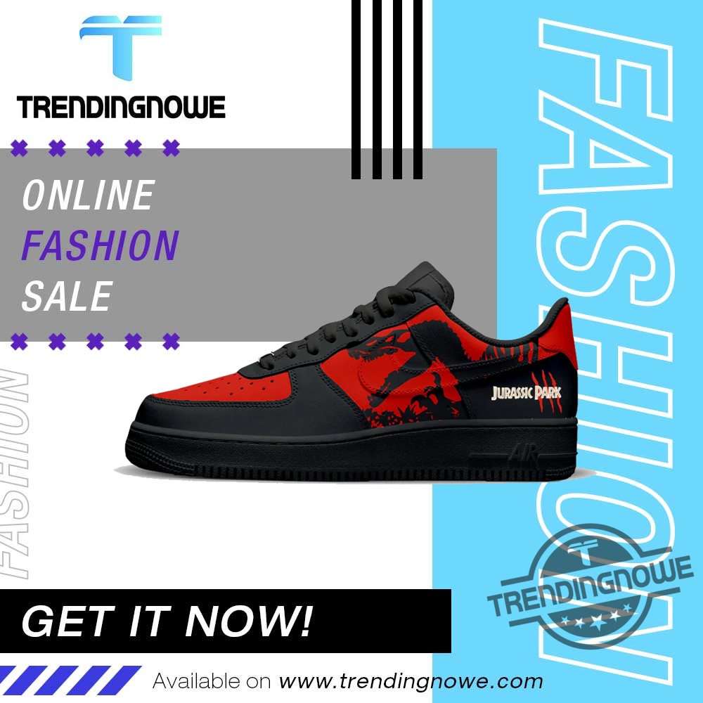 Jurassic World Park Iii Spinosaurus Air Force 1 Sneakers 5 JURASSIC World PARK III SPINOSAURUS Air Force 1 Sneakers