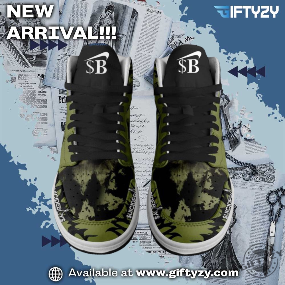 Suicideboys Grey Day Music G59 Air Jordan 1 Shoes 5 Suicideboys Grey Day Music G59 Air Jordan 1 Shoes