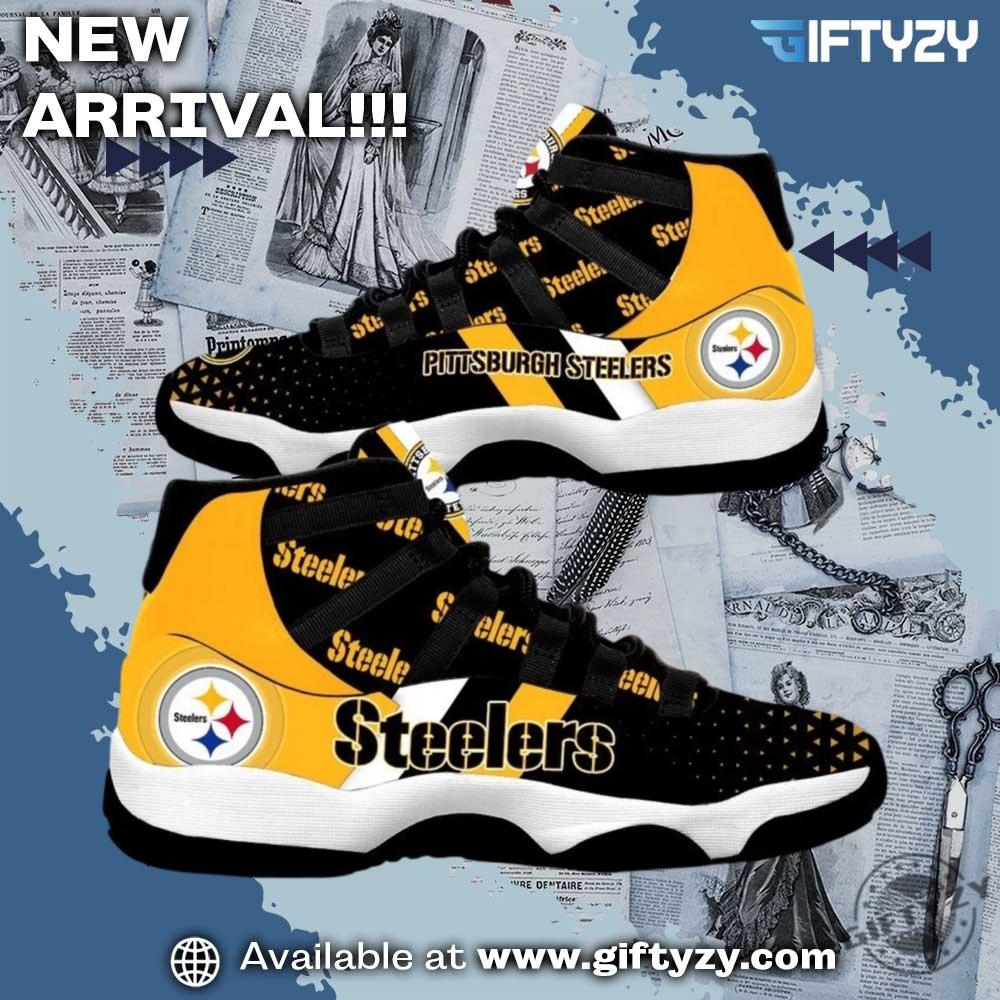 America Sneakers Shoes 25 Pittsburgh Steelers Air Jordan 11 Sneakers Shoes