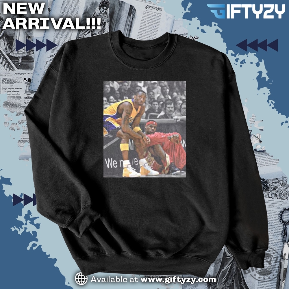 Kobe Bryant X Lebron James 90S Sports Graphic Shirt 6 Kobe Bryant x LeBron James 90s Sports Graphic Shirt