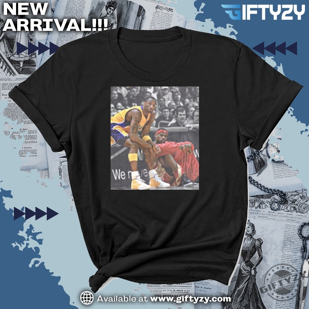 Kobe Bryant X Lebron James 90S Sports Graphic Shirt 7 Kobe Bryant x LeBron James 90s Sports Graphic Shirt
