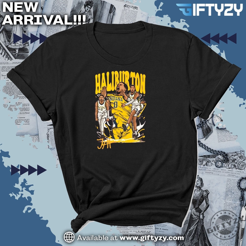Tyrese Haliburton Indiana Pacers Basketball Fan Shirt 7 Tyrese Haliburton Indiana PACERS Basketball Fan Shirt