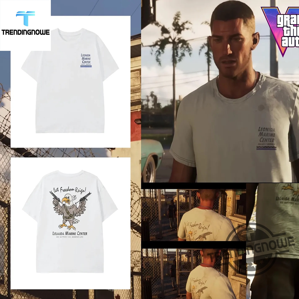 Inspired GTA VI Jason Duval Leonida Marine Center Shirt 7 Inspired GTA VI Jason Duval Leonida Marine Center Shirt